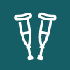 crutches icon