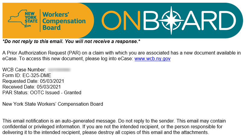 Email Notification Example